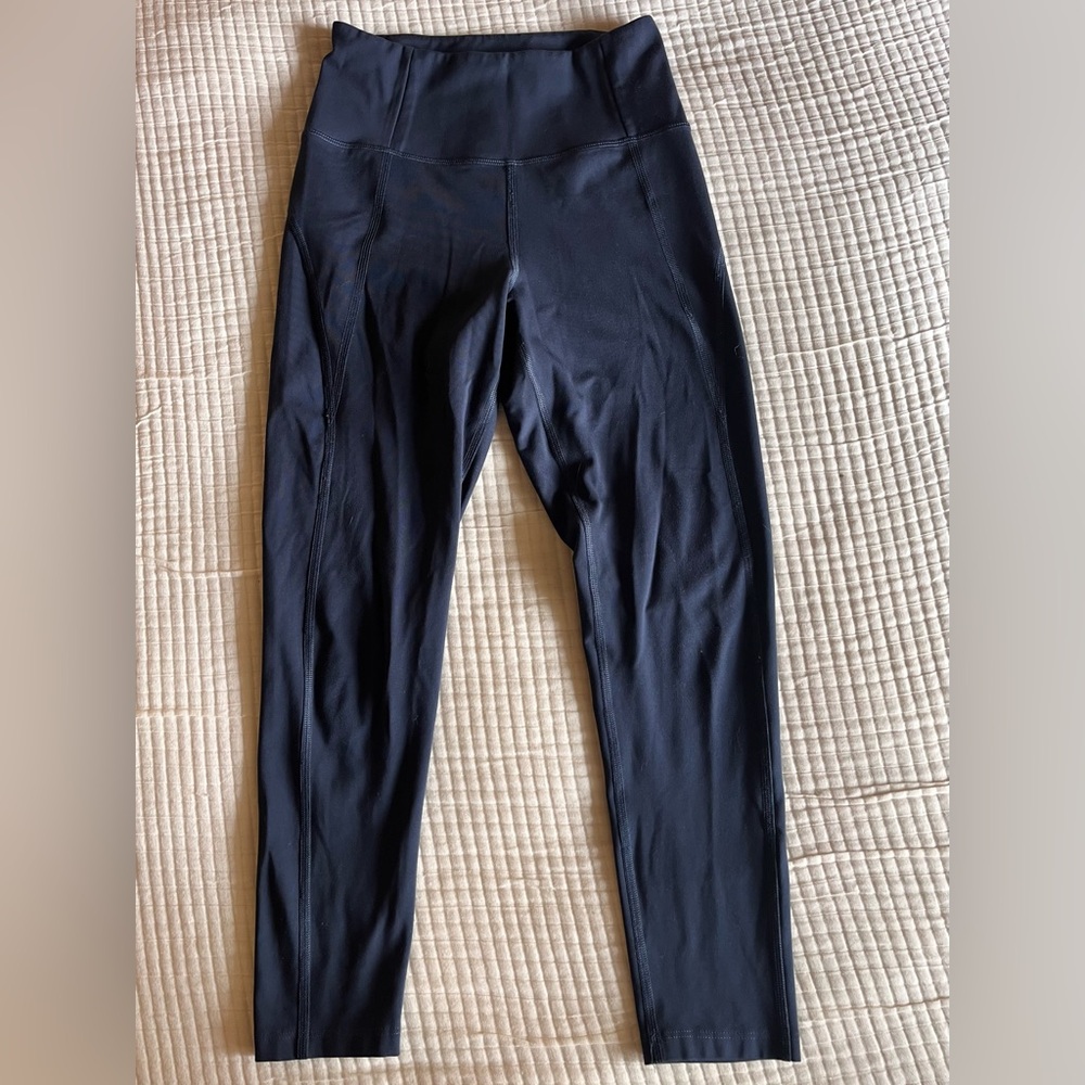 Midnight blue girlfriend collective leggings